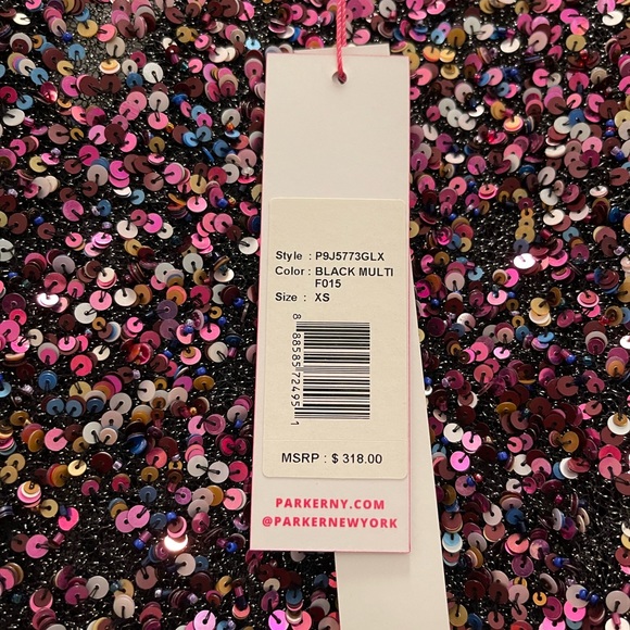 Parker multi color sequin top - Picture 8 of 10